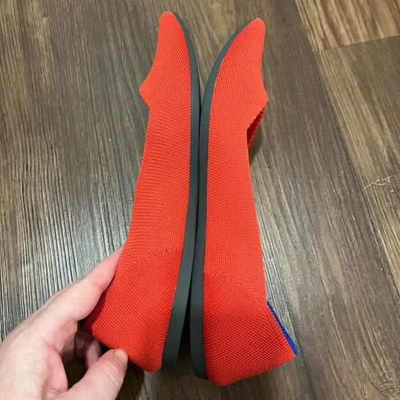 Rothy’s Flame Point Shoes Size 9W - Picture 5 of 7